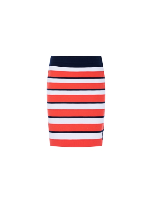 Marc Cain Women's Red Skirt Knitted In Germany, 18 (N6)