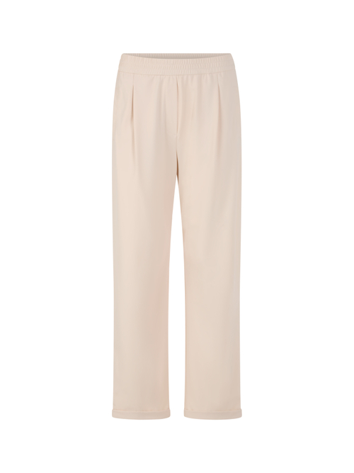 Marc Cain Women's White ‘Rethink Together’ Wuxi Trousers, 18 (N6)