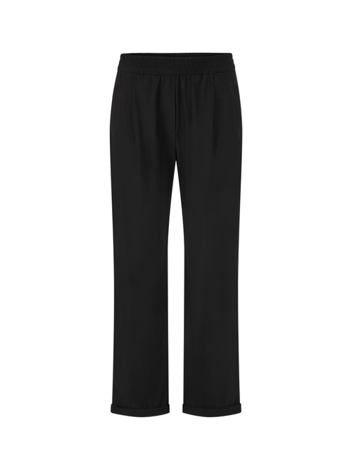 Marc Cain Women's Black ‘Rethink Together’ Wuxi Trousers, 18 (N6)