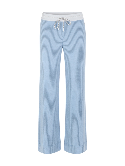 Marc Cain Women's Blue ‘Knitted In Germany’ Welkom Trousers, 10 (N2)