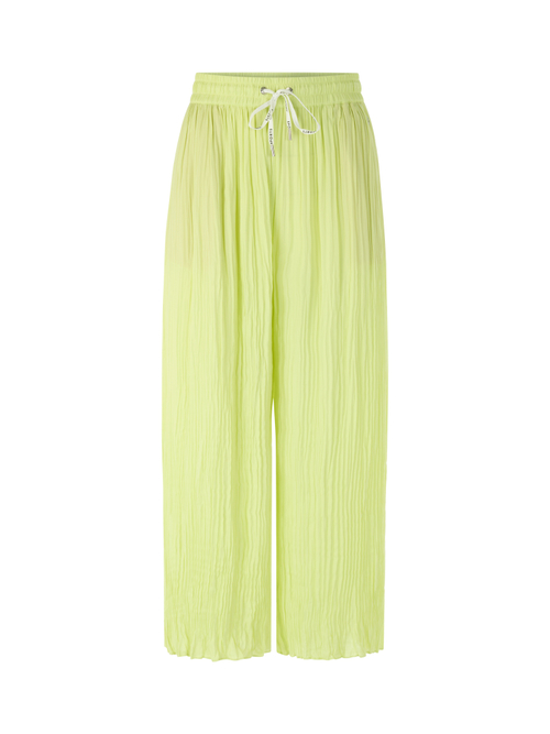 Marc Cain Women's Yellow Wolin ‘Rethink Together’ Trousers, 10 (N2)