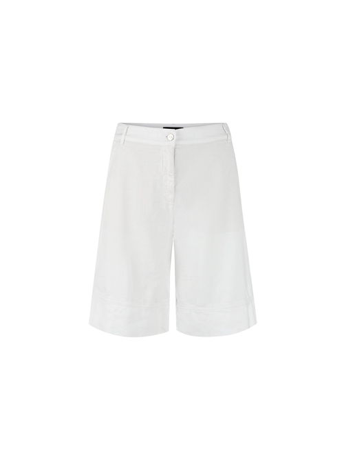 Marc Cain Women's White Waukee Shorts, 8 (N1)