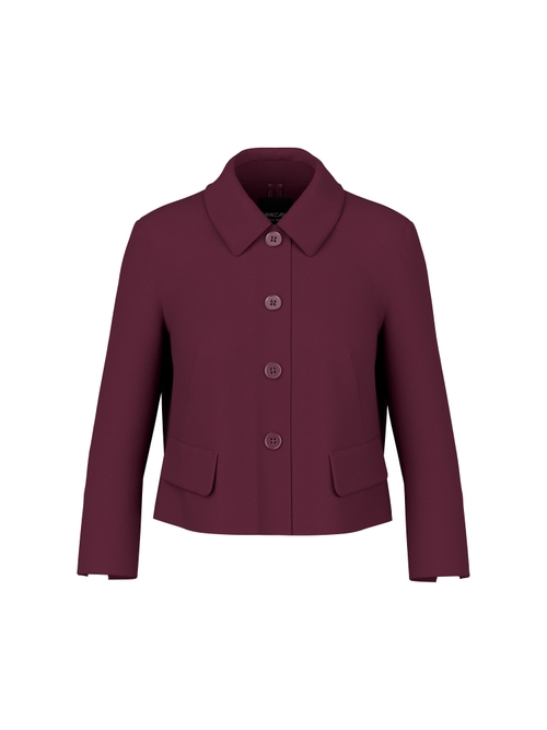 Marc Cain Women's Red Stretch Viscose Short Jacket, 16 (N5)