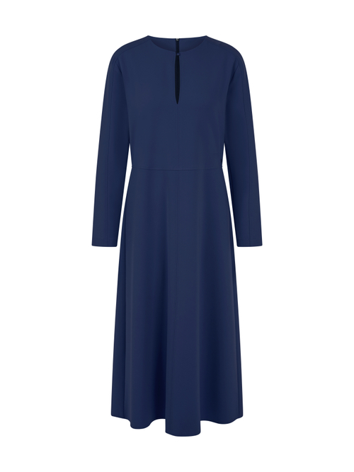 Marc Cain Women's Blue Elegant Midi Dress, 18 (N6)