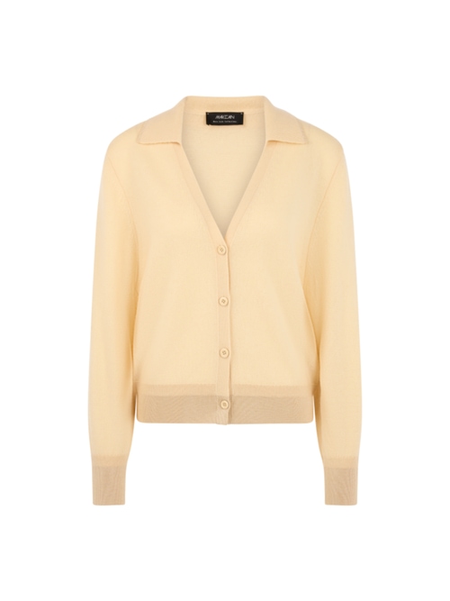 Marc Cain Women's White Cashmere Cardigan, 20 (N7)