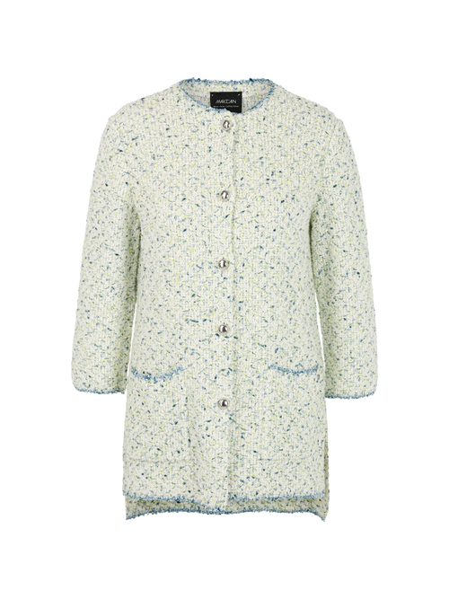 Marc Cain Women's Green ‘Knitted In Germany’ Cardigan, 8 (N1)