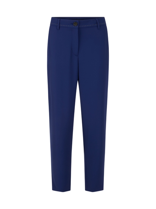 Marc Cain Women's Blue Fordon Fabric Trousers, 10 (N2)