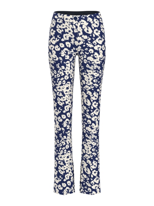 Marc Cain Women's Blue Sydney Printed Trousers, 18 (N6)