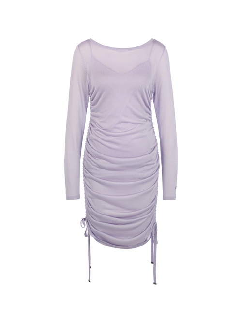 Marc Cain Women's Violet Fitted Dress With Gathers, 8 (N1)