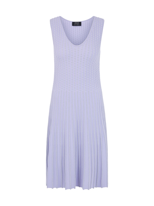 Marc Cain Women's Violet ‘Knitted In Germany’ Knitted Dress, 8 (N1)