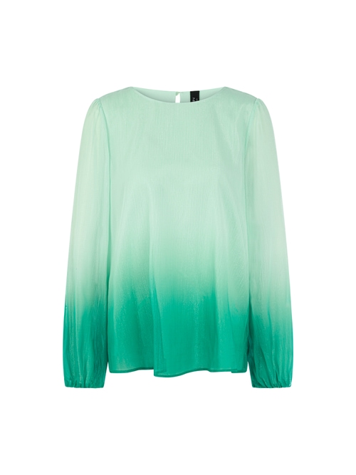 Marc Cain Women's Green Tunic Blouse With Elasticated Cuffs, 20 (N7)