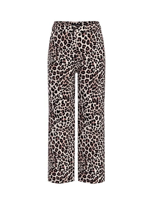 Marc Cain Women's Brown Wukari Wide Fit Fabric Trousers, 18 (N6)