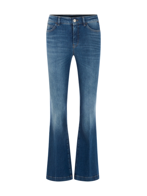 Marc Cain Women's Blue Frenda Feminine Fit Jeans, 16 (N5)