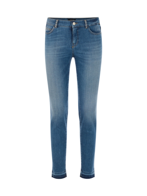 Marc Cain Women's Blue Silvi Slim Fit Jeans, 20 (N7)