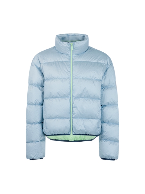 Marc Cain Women's Blue Padded Quilted Jacket, 12 (N3)