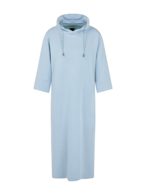 Marc Cain Women's Blue Long Jersey Dress, 18 (N6)