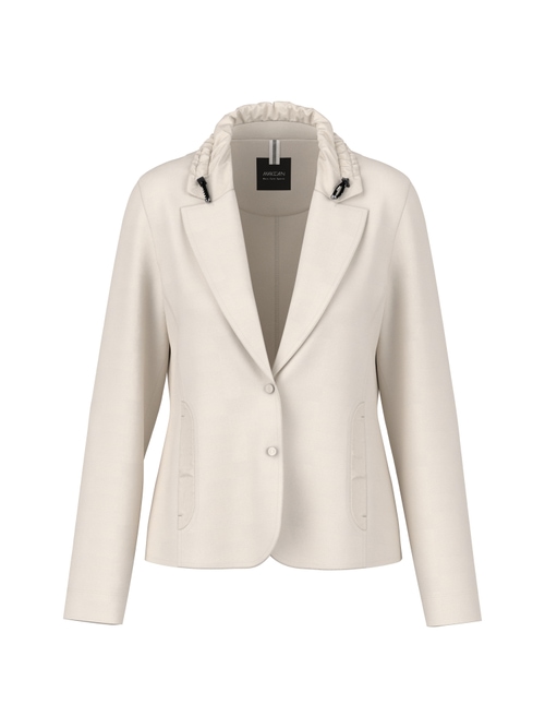 Marc Cain Women's White Sporty Stretch Blazer, 8 (N1)