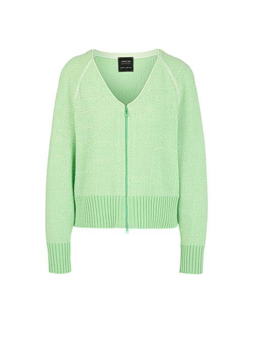Marc Cain Women's Green ‘Knitted In Germany’ Cardigan, 8 (N1)