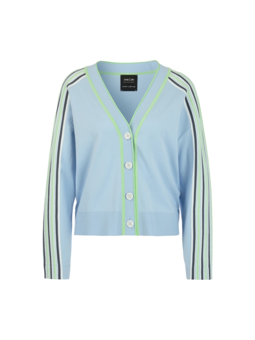 Marc Cain Women's Blue ‘Knitted In Germany’ Cardigan, 8 (N1)