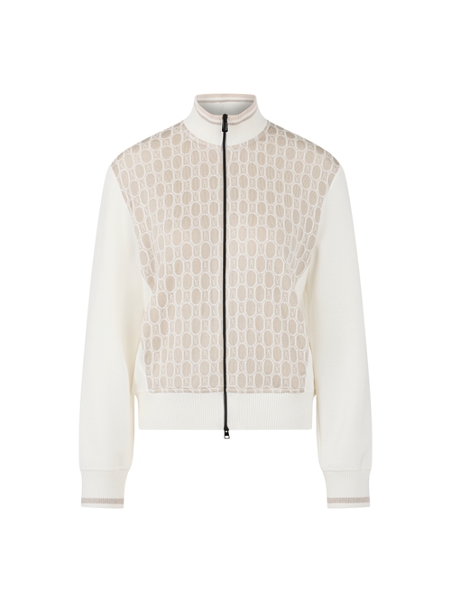 Marc Cain Women's White ‘Knitted In Germany’ Cardigan, 8 (N1)