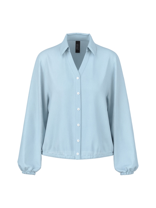 Marc Cain Women's Blue Elegant Blouse, 14 (N4)