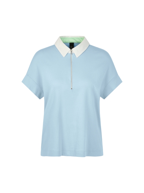 Marc Cain Women's Blue Polo Shirt, 20 (N7)