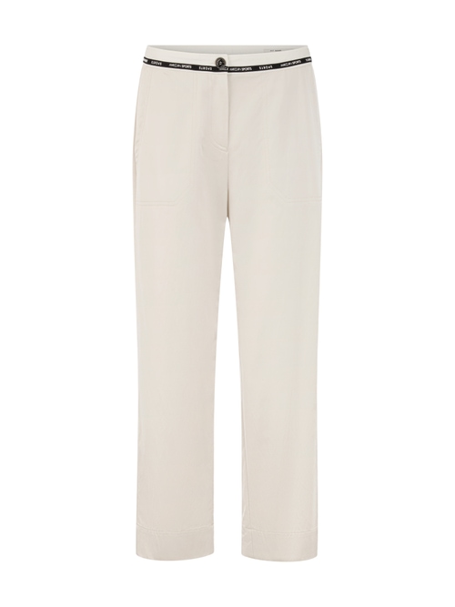 Marc Cain Women's White Wukari Stretch Viscose Trousers, 16 (N5)