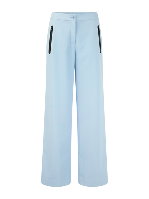 Marc Cain Women's Blue Warri Wide-Cut Trousers, 20 (N7)