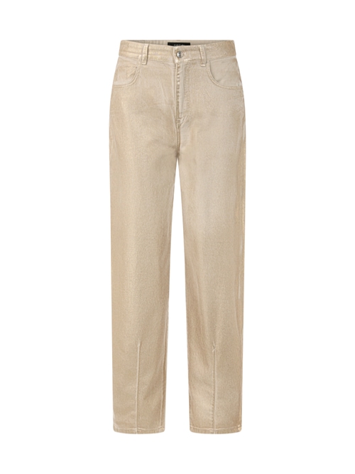 Marc Cain Women's Yellow Ruma Gold Finish Jeans, 8 (N1)