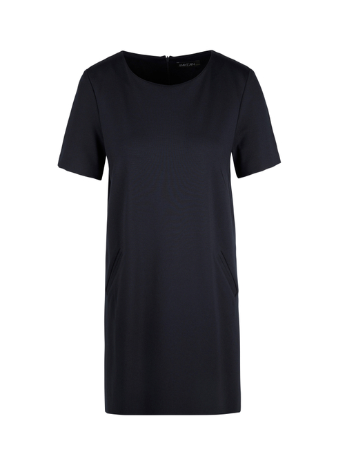 Marc Cain Women's Blue Straightforward Dress, 8 (N1)