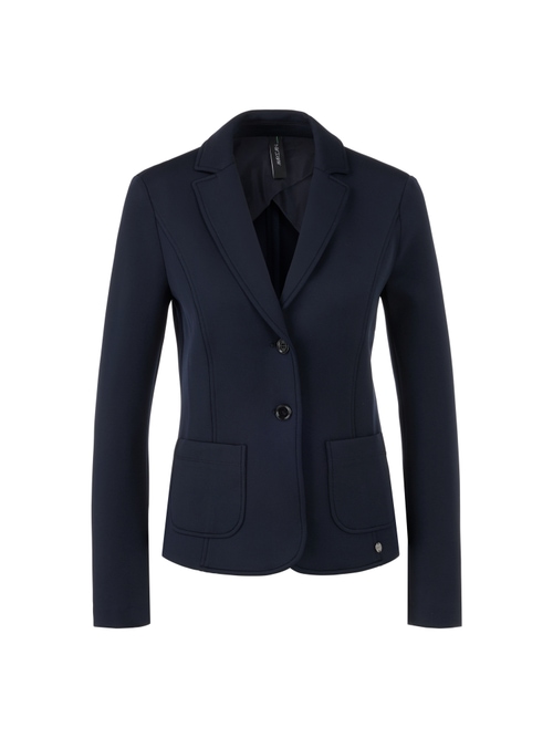 Marc Cain Women's Blue Blazer With Patch Pockets, 16 (N5)