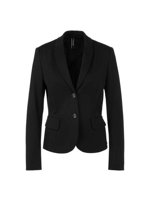 Marc Cain Women's Black Light Blazer In Fine Jersey, 18 (N6)