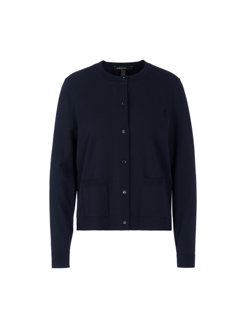 Marc Cain Women's Blue Cardigan "Rethink Together", 20 (N7)