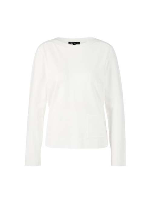 Marc Cain Women's White Sweater "Rethink Together", 18 (N6)