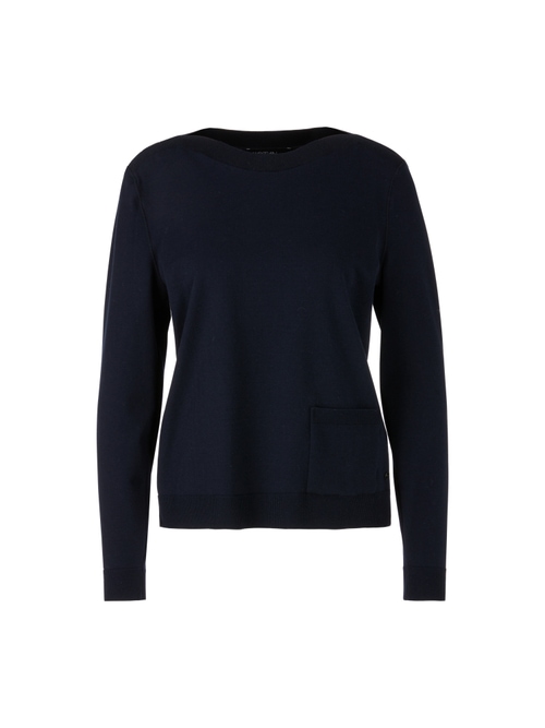 Marc Cain Women's Blue Sweater "Rethink Together", 8 (N1)