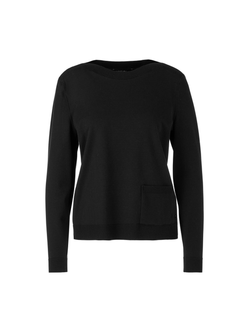 Marc Cain Women's Black Sweater "Rethink Together", 14 (N4)