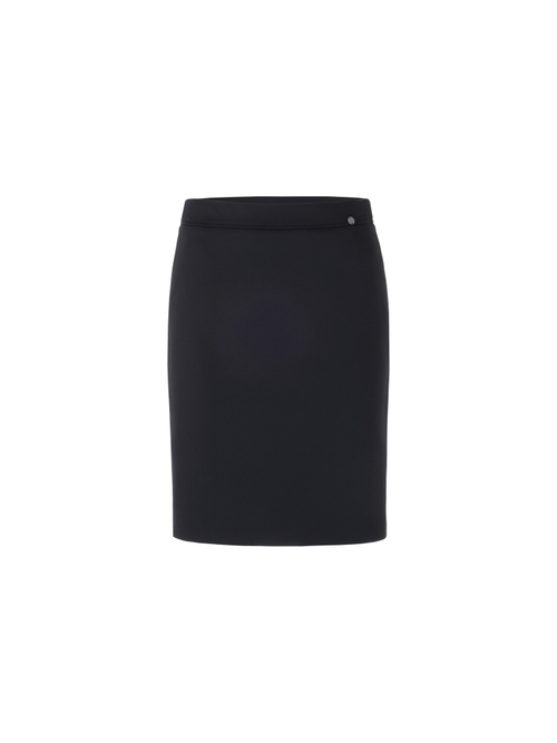Marc Cain Women's Blue Stretch Jersey Skirt, 16 (N5)