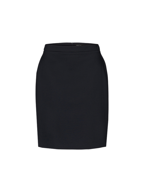 Marc Cain Women's Blue Skirt In A Virgin Wool Mix, 16 (N5)
