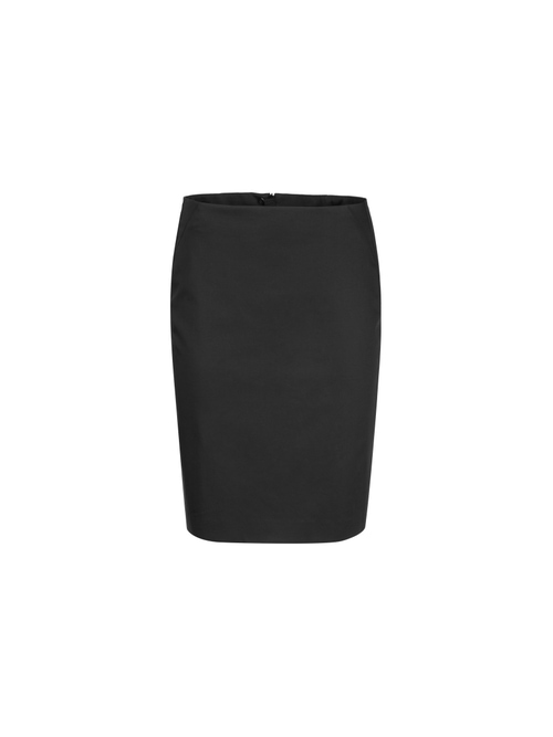 Marc Cain Women's Black Skirt In Stretch Cotton, 14 (N4)