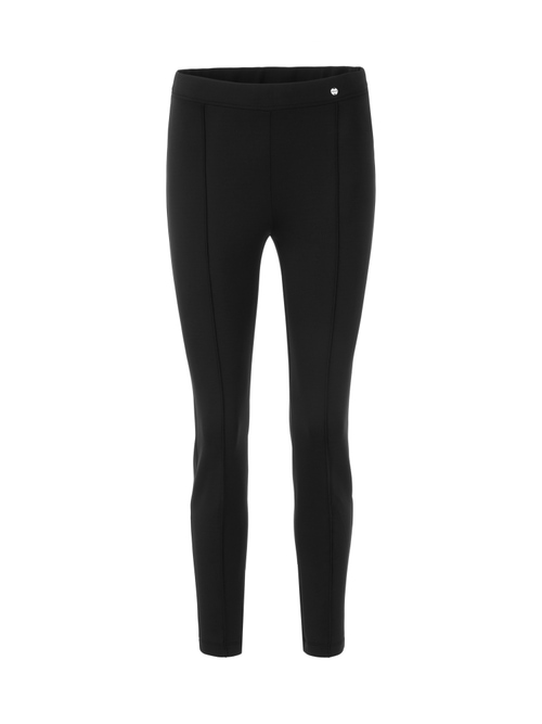 Marc Cain Women's Black Stretch Jersey Pants, 10 (N2)